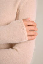 Roll-Neck Jumper - Ashley - Sand