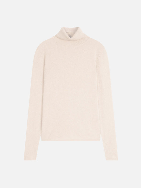 Jersey Cuello Vuelto - Ashley - Nieve