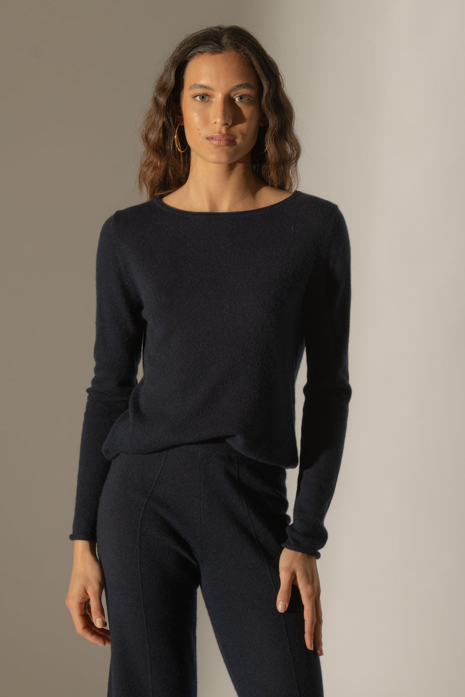 Pull Col Bateau Megan - Marine