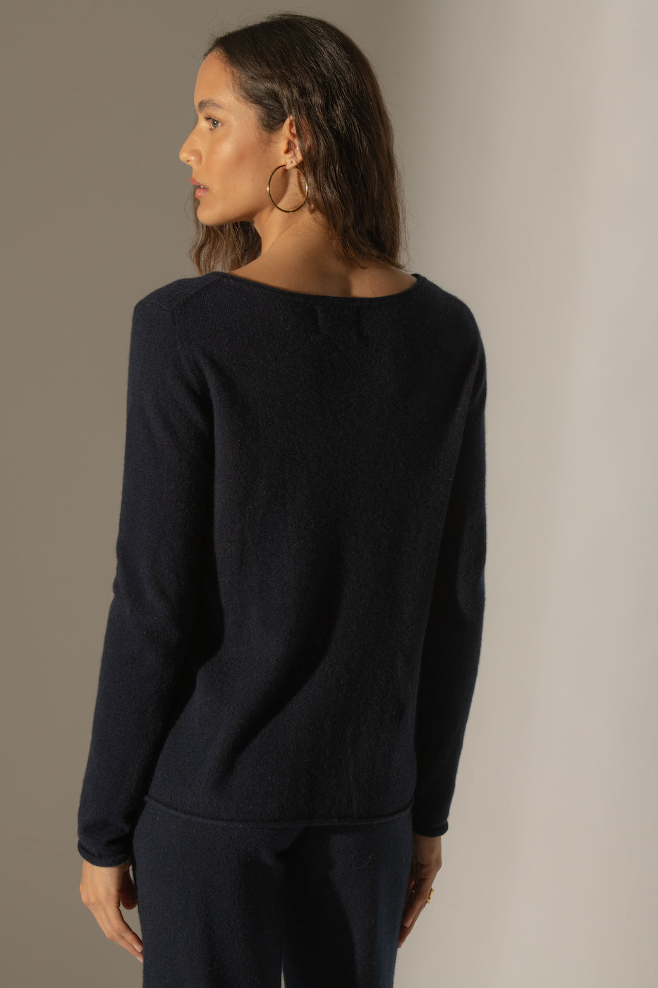 Pull Col Bateau Megan - Marine