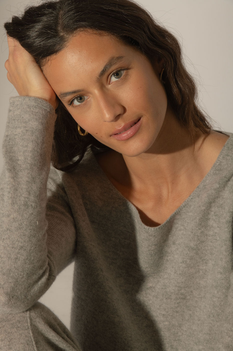 Pull Col Rond Lindsay - Nuage Chiné