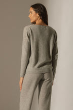 Pull Col Rond Lindsay - Nuage Chiné