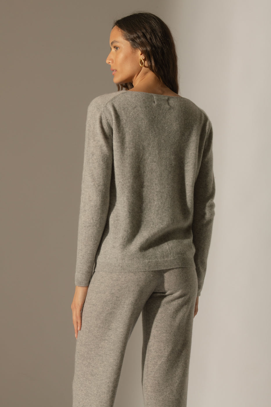 Pull Col Rond Lindsay - Nuage Chiné