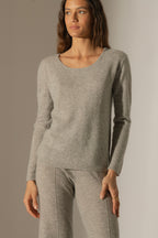 Pull Col Rond Lindsay - Nuage Chiné