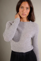 Pull Col Rond Whitney - Nuage Chiné