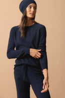 Pull Col Rond - Wilma - Navy