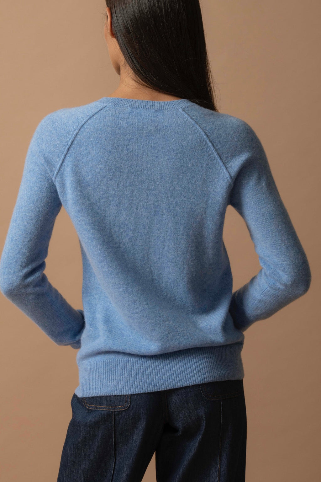 Pull Col Rond - Wilma - Sky