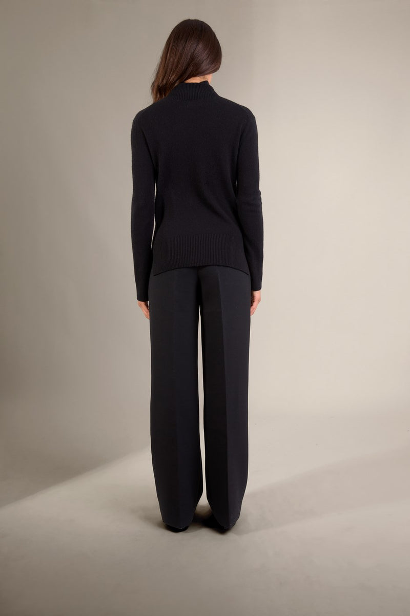 Pull Col Roulé - Tracy - Noir