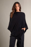 Poncho Tamara - Sort