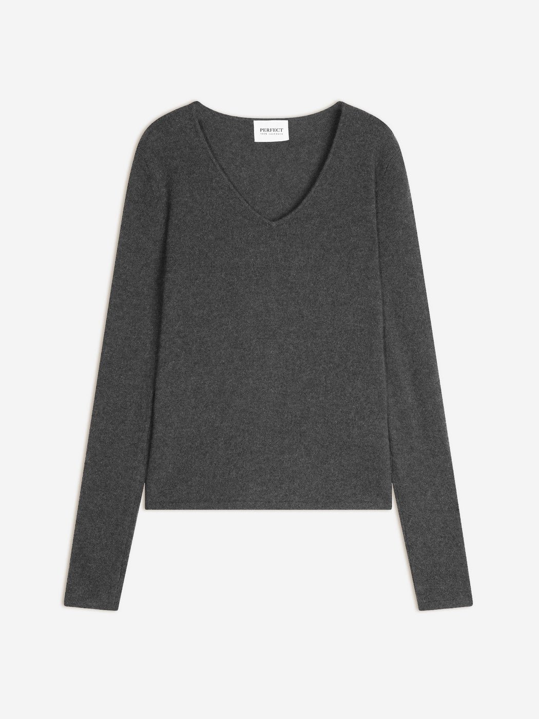 Pull Col V Shannon - Anthracite Chiné