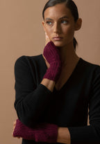 Vestido Cuello en V - Joy - Negro