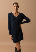 Robe Col V Joy - Marine