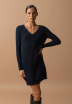 Robe Col V Joy - Marine