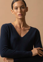 Robe Col V Joy - Marine