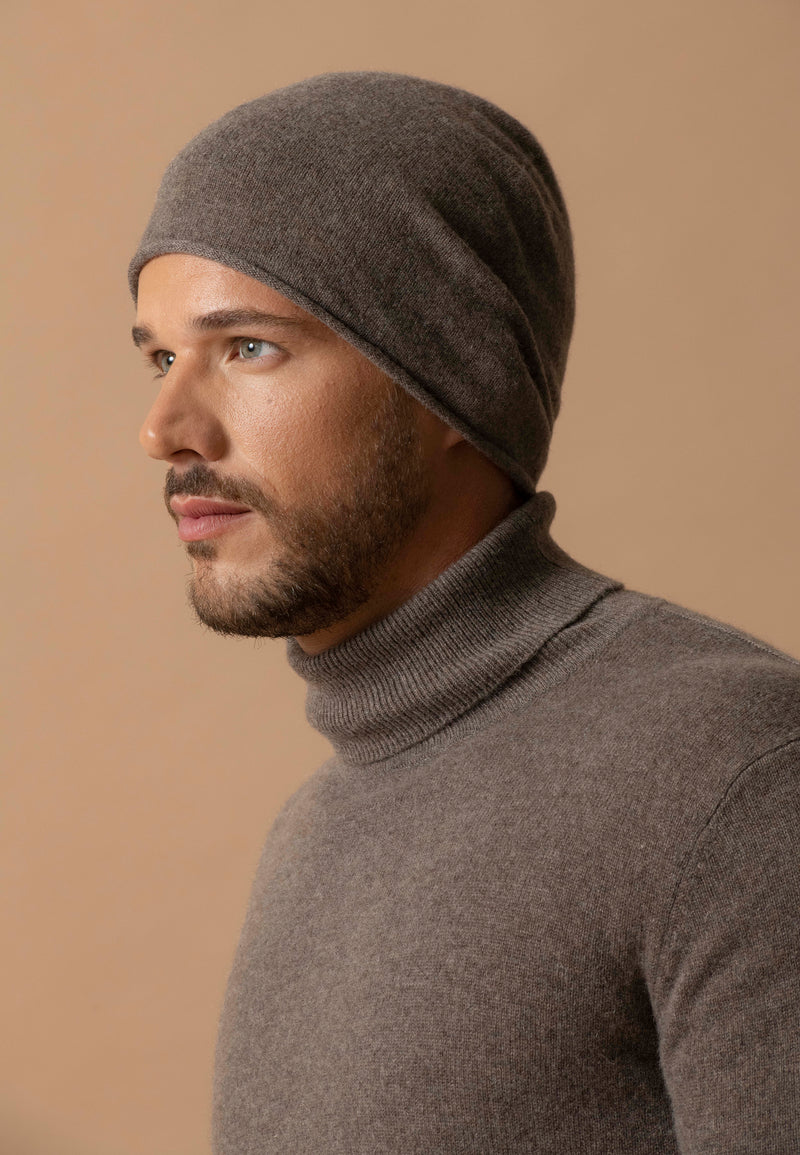 Bonnet - June - Taupe Chiné