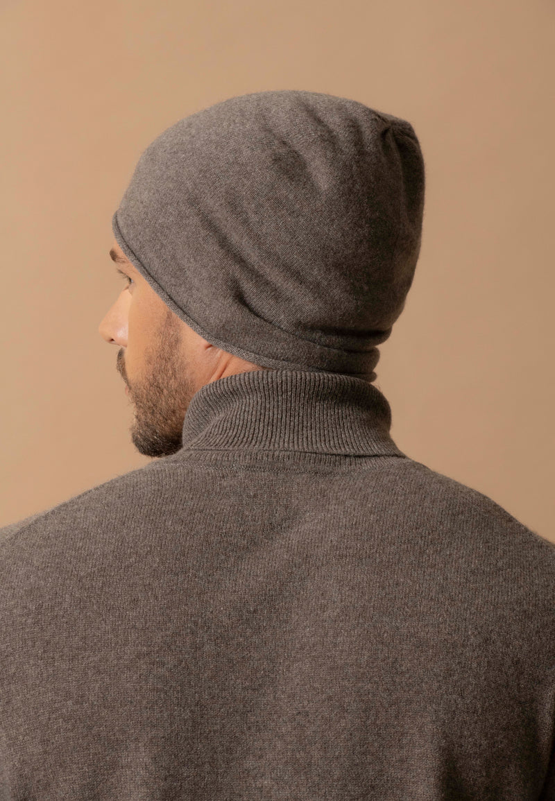 Bonnet - June - Taupe Chiné