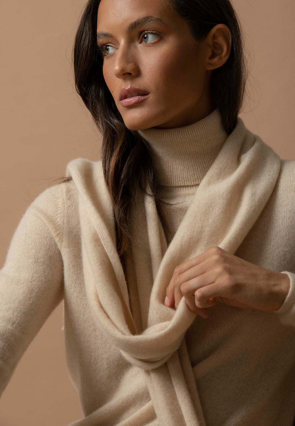 Scarf - Kelly - Sand