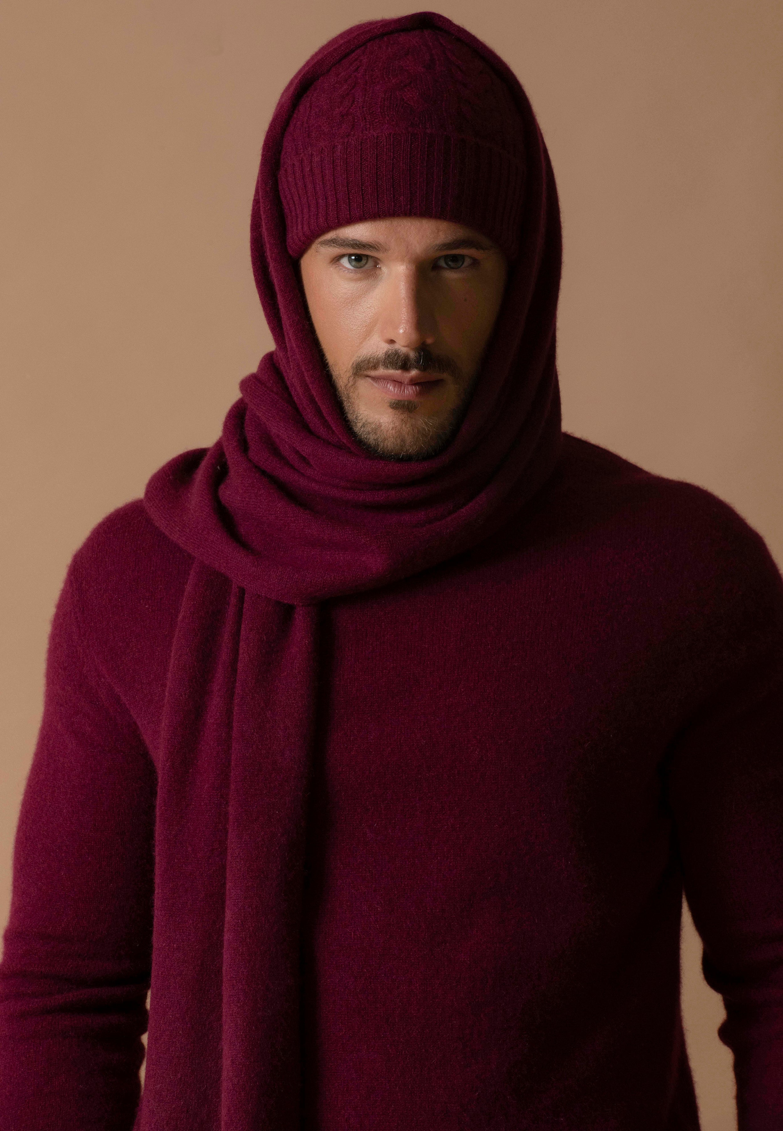 Scarf - Kelly - Bordeaux