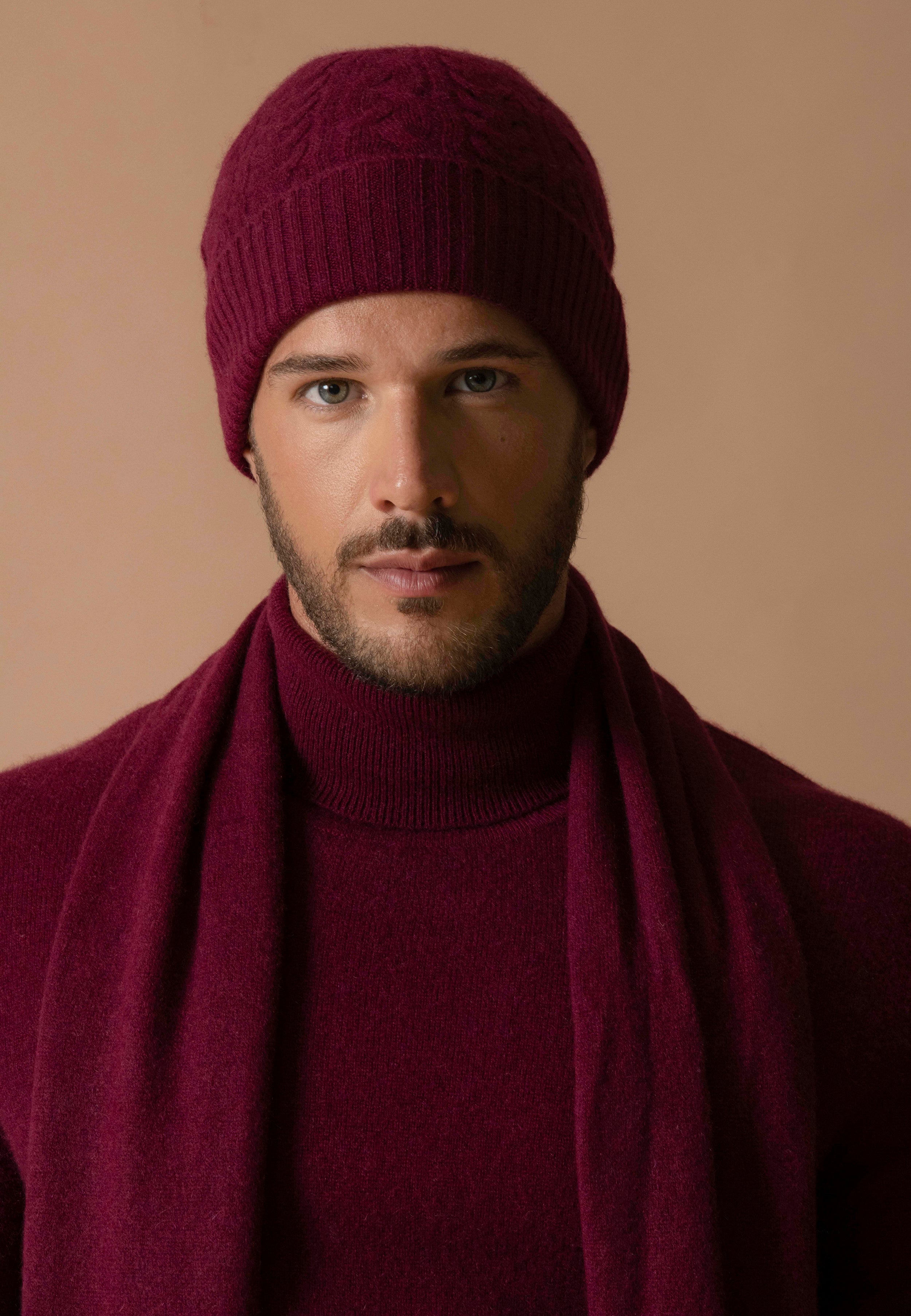 Scarf - Kelly - Bordeaux