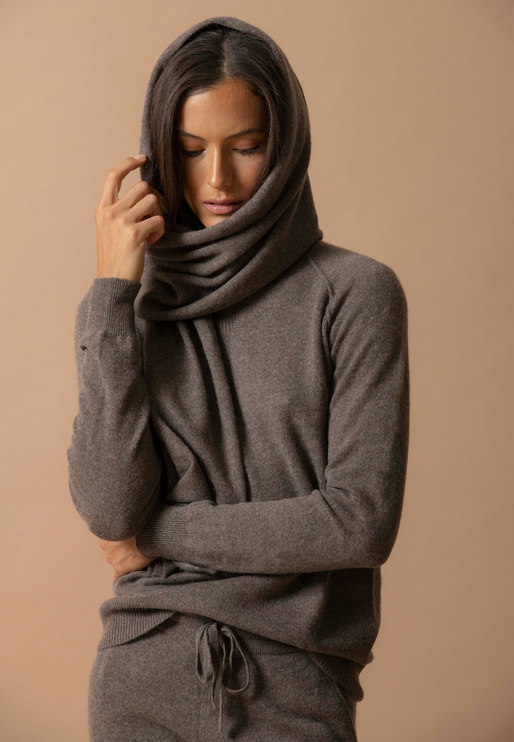Scarf - Kelly - Heathered Taupe