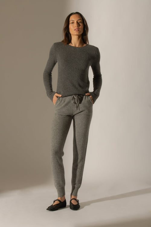 Joggers - Gwen - Franela jaspeada