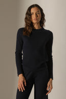 Pull Col Rond - Whitney - Navy