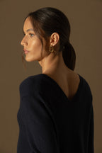 Jersey Cuello V Delante Y Detrás - Lova - Navy