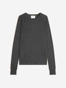 Pull Col Rond - Wilma - Anthracite Chiné