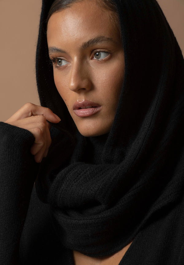 4-Ply Neck Warmer - Clody - Black