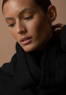 4-Wire Neck Warmer - Clody - Black