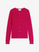 Cardigan Col Rond - Amy - Fuchsia