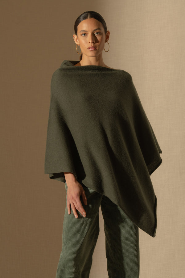 Tamara poncho - Kaki