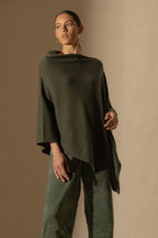 Poncho Tamara - Kaki