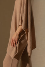 Poncho Tamara - Camel Chiné