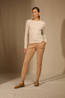 Cardigan Col Rond - Amy - Sable