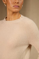 Cardigan Col Rond - Amy - Sable