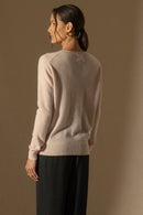 Jersey Cuello V - Kalie - Polvo