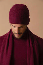 Roll Neck Jumper - Trevor - Bordeaux