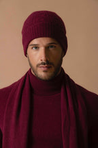Roll Neck Jumper - Trevor - Bordeaux