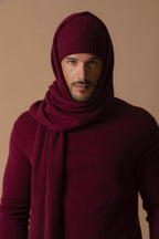 Roll Neck Jumper - Trevor - Bordeaux