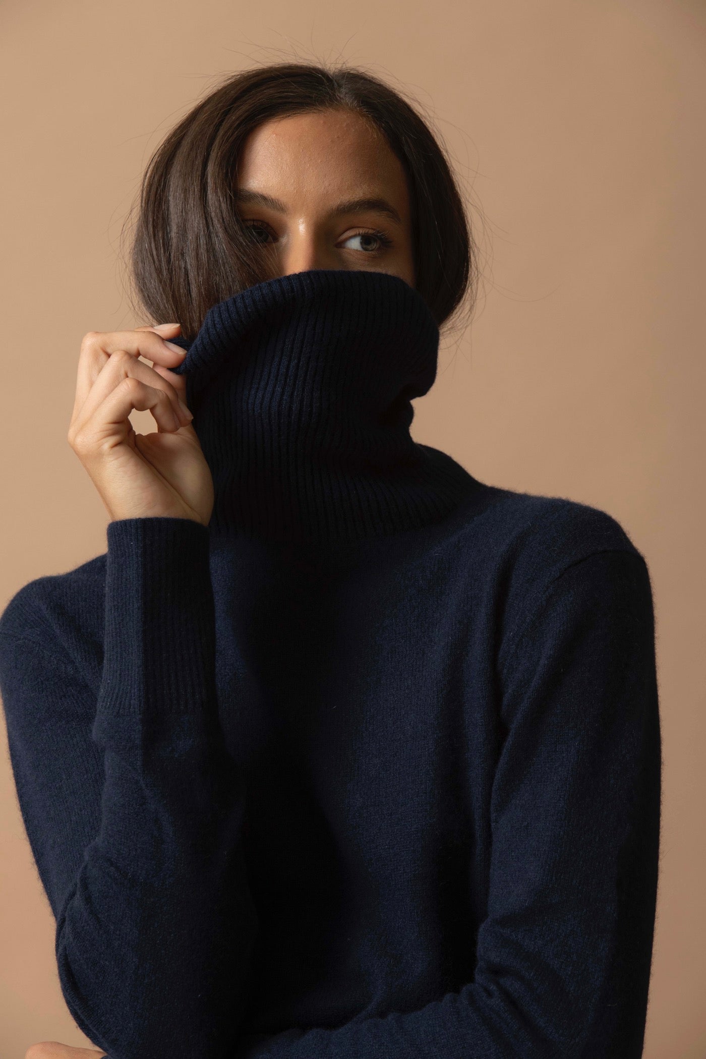 Jersey Cuello Vuelto - Tracy - Navy