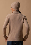 Bonnet 4 Fils - Popi - Camel Chiné