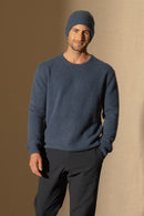 Bonnet 4 Fils - Popi - Océan Chiné