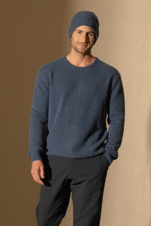 Bonnet 4 Fils - Popi - Océan Chiné