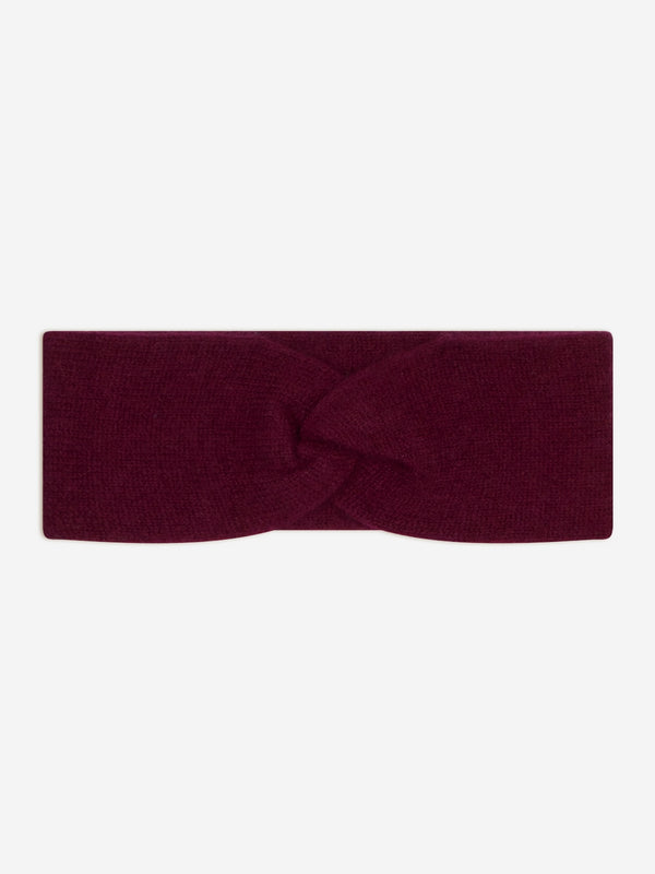 Javoi 4-Ply Headband - Burgundy