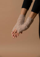 Mitaines 6 Fils - Jelo - Camel Chiné