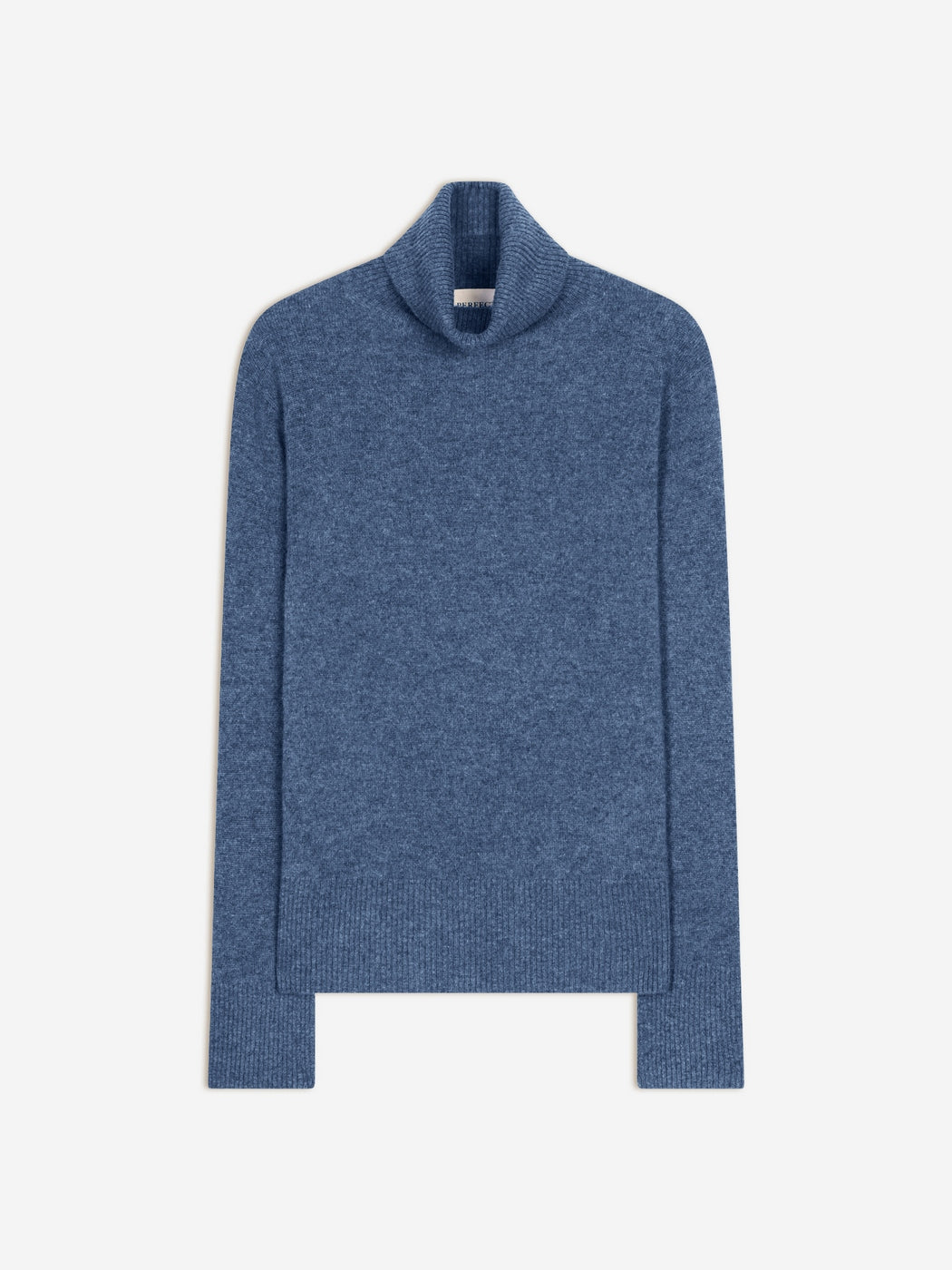 Pull Col Roulé Tracy - Bleu Denim