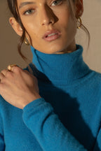 Jersey de Cuello Alto - Ashley - Azur
