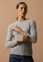 Pull Col Rond Kylie - Nuage Chiné