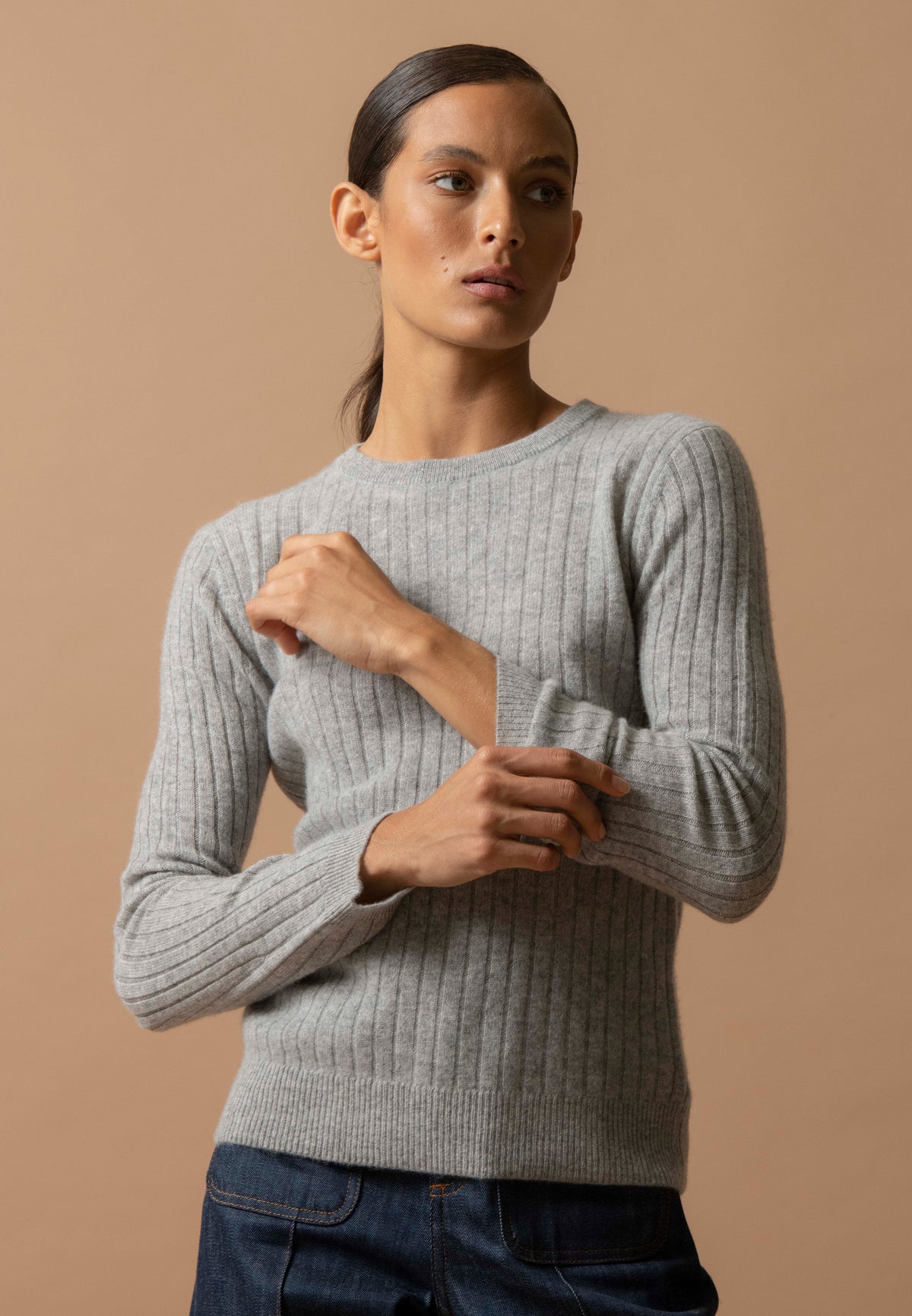 Pull Col Rond Kylie - Nuage Chiné